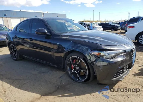 2023 Alfa Romeo Giulia Ti from USA, damaged, VIN ZARFAMBN4P7676692